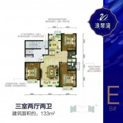 淘寶!東城區(qū)浪琴灣，133平帶車位